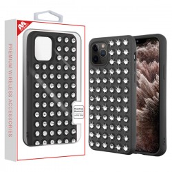 Black Dazzling Diamond Candy Case (with Package) For Iphone 11 Pro Max