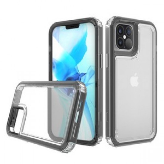 PREMIUM STRONG 3 IN 1 CASE FOR IPHONE 12 PRO MAX 6.7" - GD01