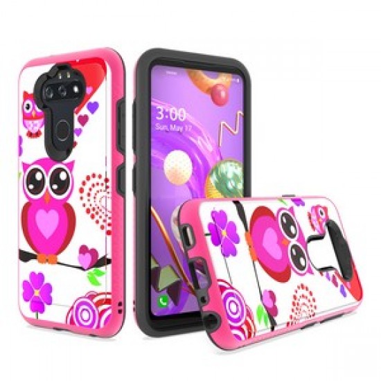Brushed Metallic Case W/ Edge for LG Aristo 5 - Design #13