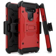 Heavy Duty Tactical Combo for LG K51 - Red