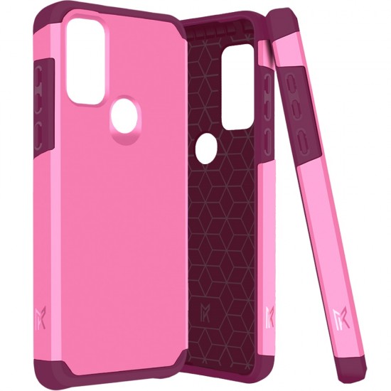Motorola Moto G Pure, G Power (2022) MetKase Original ShockProof Case Cover - Fruity Wine