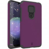 MetKase Original ShockProof Case For Motorola Moto G Play 2021 - Magenta Purple