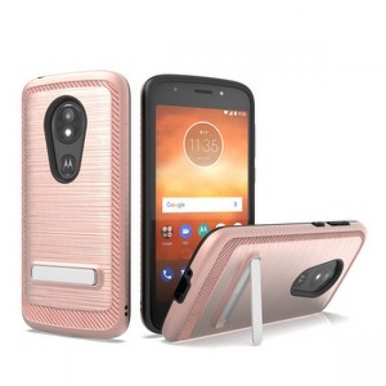BRUSHED METALLIC W/ EDGE AND KICK FOR MOTOROLA moto e5 play