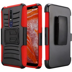 Armor Holster for Nokia 3.1 PLUS_RED