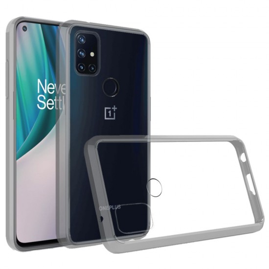 Transparent Hybrid Case for OnePlus Nord N10 5G - Clear