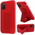 Foldable Magnetic Kickstand Vegan Case Cover - Red