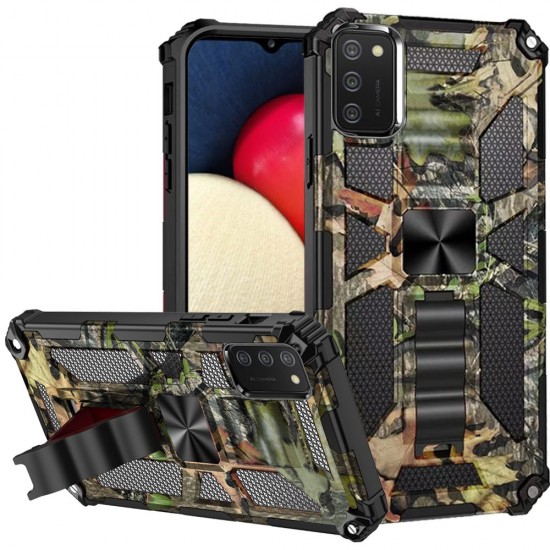 Machine Design Magnetic Kickstand Case Cover - Camo Jungle