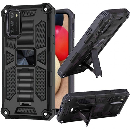 Machine Magnetic Kickstand Case Cover - Black