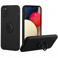 Extreme 2mm Ultra-Thick Ring Magnetic Stand Case Cover - Black
