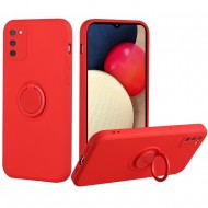 Extreme 2mm Ultra-Thick Ring Magnetic Stand Case Cover - Red