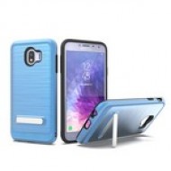 BRUSHED METALLIC W/ EDGE AND KICK FOR SAMSUNG Galaxy A6 2018_BLUE