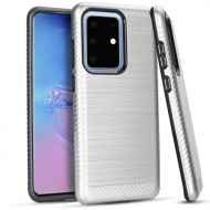 Brushed Case 3 Silver - Samsung S20 ULTRA 6.9