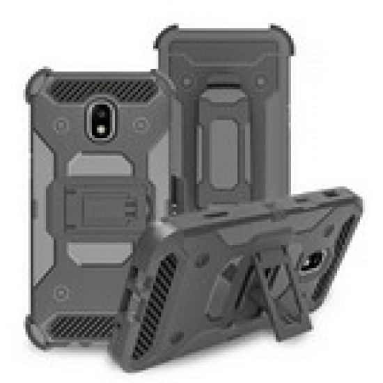 Premium Holster W/Stand for SAMSUNG J7 2018