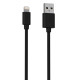 2 IN 1 FAST HOME CHARGER FOR IPHONE 5/6/7/XS BLACK