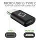 CNMICC4 -  MICRO USB TO USB-C ADAPTER CONVERTER CONNECTOR (4 PACK) - BY CELLET    
