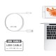 EC30P-i7-5FT-WHITE-ESOULK 5FT NYLON BRAIDED FASTER CHARGING CABLE 