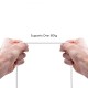 DC28-8PBK - 3.3FT METAL CONNECTOR & NYLON BRAIDED 8 PIN USB 2.0 DATA CABLE IN GOLD